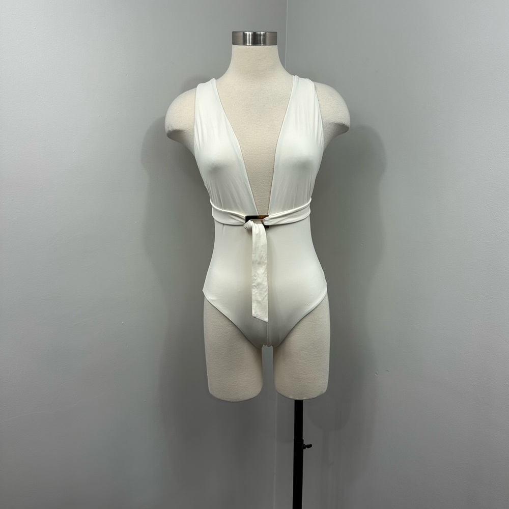 Tavik Cindy Cream One Piece Swimsuit